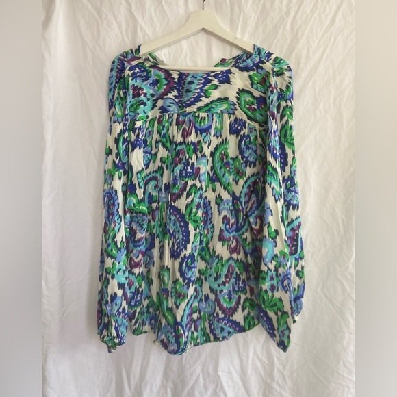 Zara Paisley Tops Boho Size XL - Picture 6 of 13